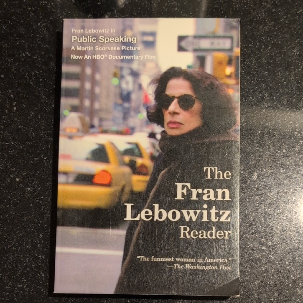 The Fran Lebowitz Reader Book